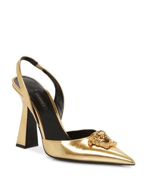 Versace women slingback shoes